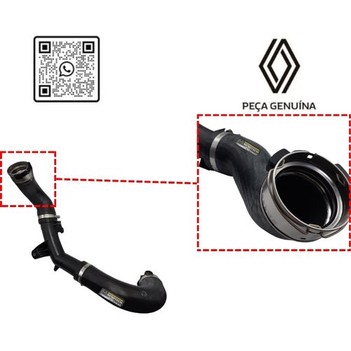 RN 00646R 144600646R MANGUEIRA DE ENTRADA INTERCOOLER MASTER 2.3 16V M9T 22... - 2